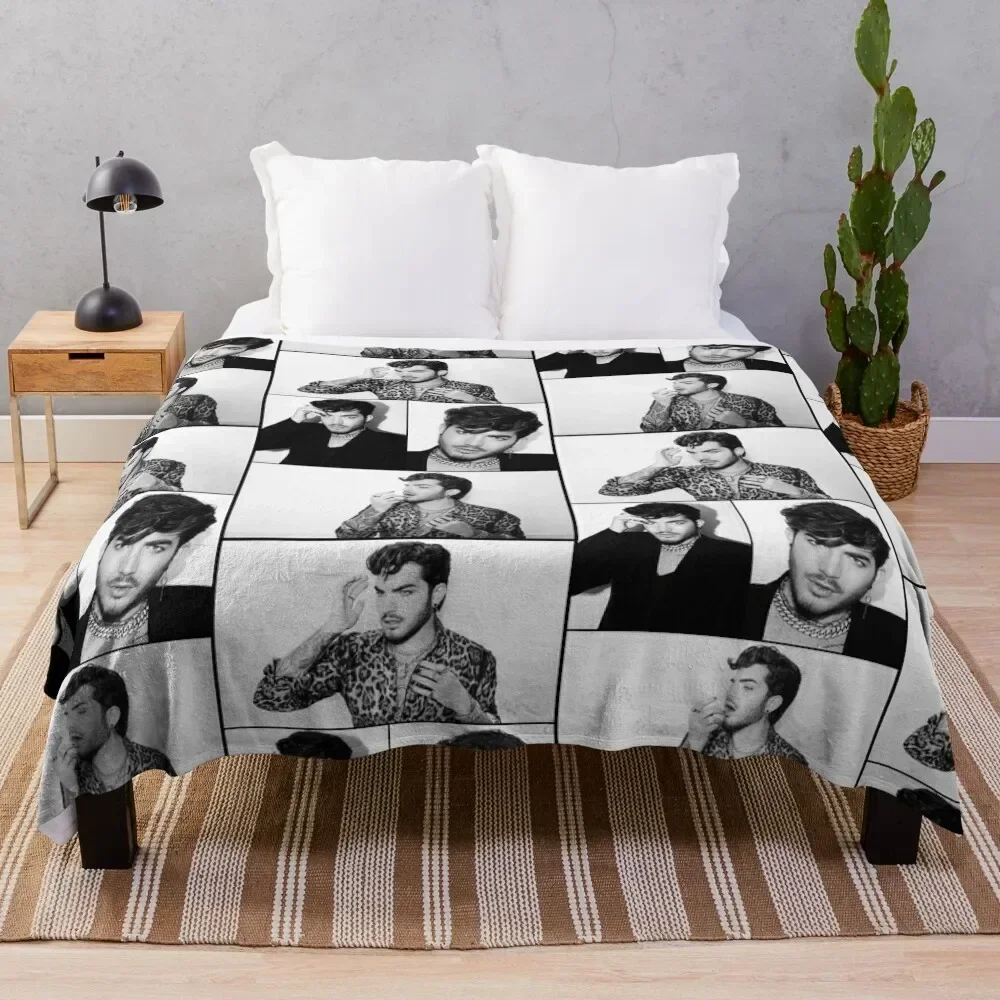 Stunning Adam Lambert Throw Blanket Luxury Designer cosplay anime Flannels Blankets