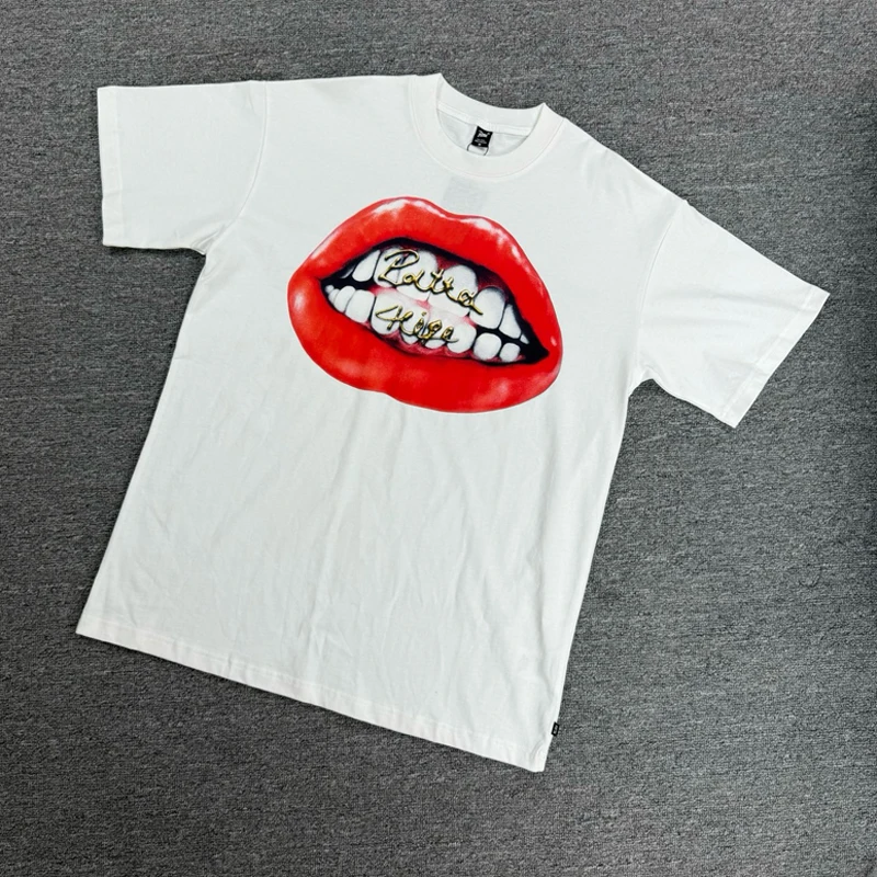 New PATTA Short Sleeve Tee High-quality Cotton Round-neck Fun Logo Print Patta T-shirt Men Women Top