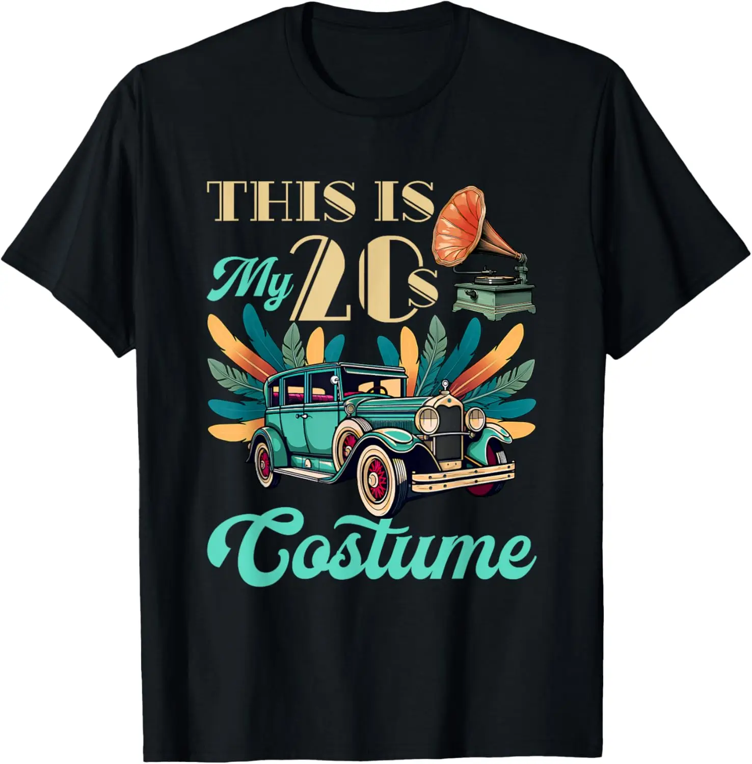 This Is My 20s Costume Roaring 1920s Twenties 1920 T-Shirt