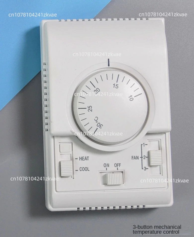 Central Air Conditioning Single Cooling Temperature Controller Switch Panel T6373A1108