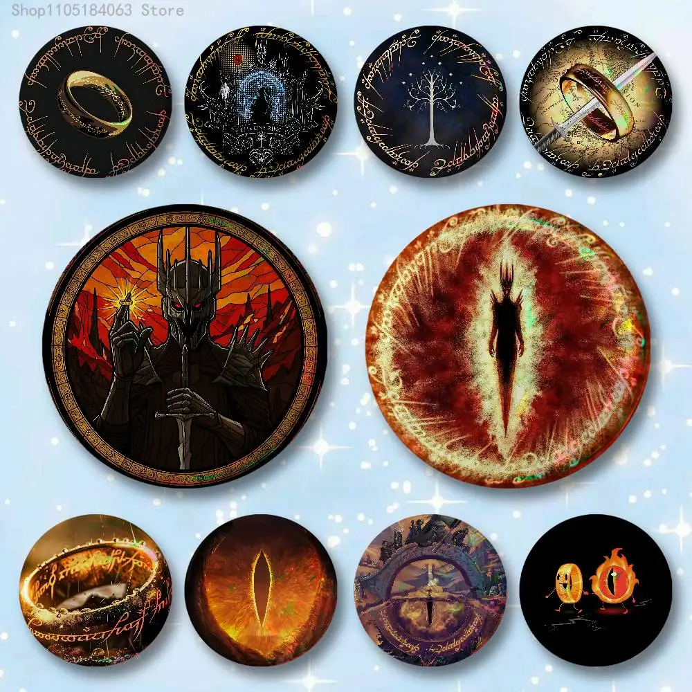 

L-Lords of the R-RingES 32mm 58mm 75mm 44mm 25mm Anime Badges Brooches DIY Pins Decorations Birthday Gifts