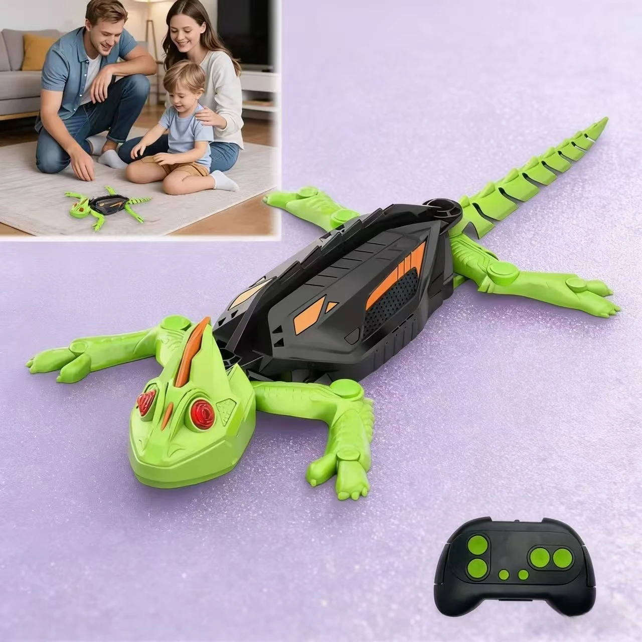 

Игрушка-робот Bionic RC Gecko, лазажи ящерицы, стеклянные и гладкие стены, принадлежности для рождественских украшений