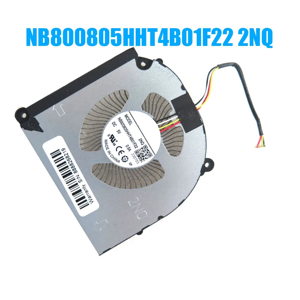 

Вентилятор охлаждения для ноутбука NB800805HHT4B01F22-2NQ NB800805HHT4B01F22 2NQ DC5V 0.5A 4PIN 4Lines, новый
