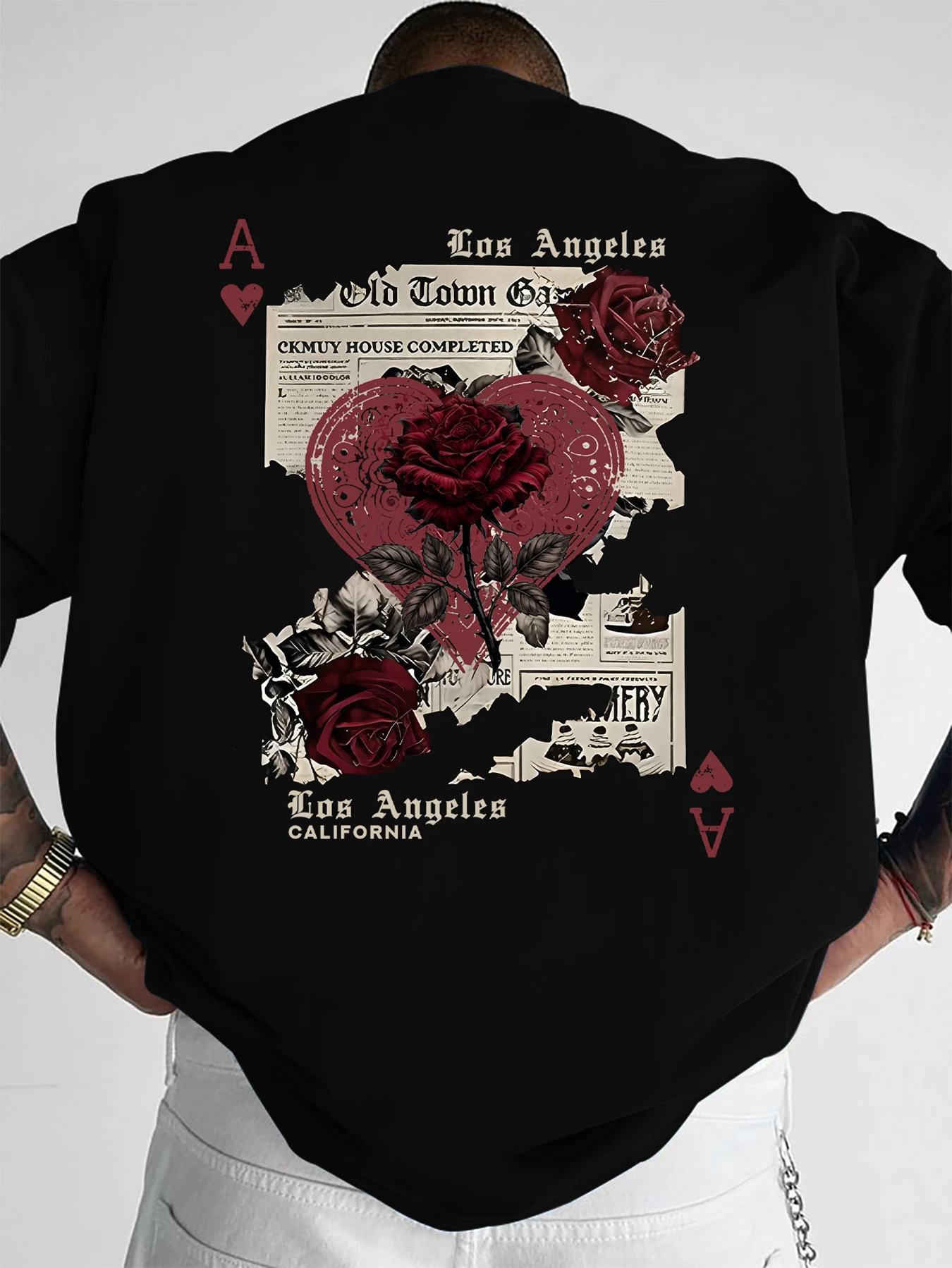 camiseta-masculina-moda-vintage-hip-hop-estampa-grafica-de-rosa-de-los-angeles-poliester-roupas-de-rua-para-atividades-ao-ar-livre-s-xxl