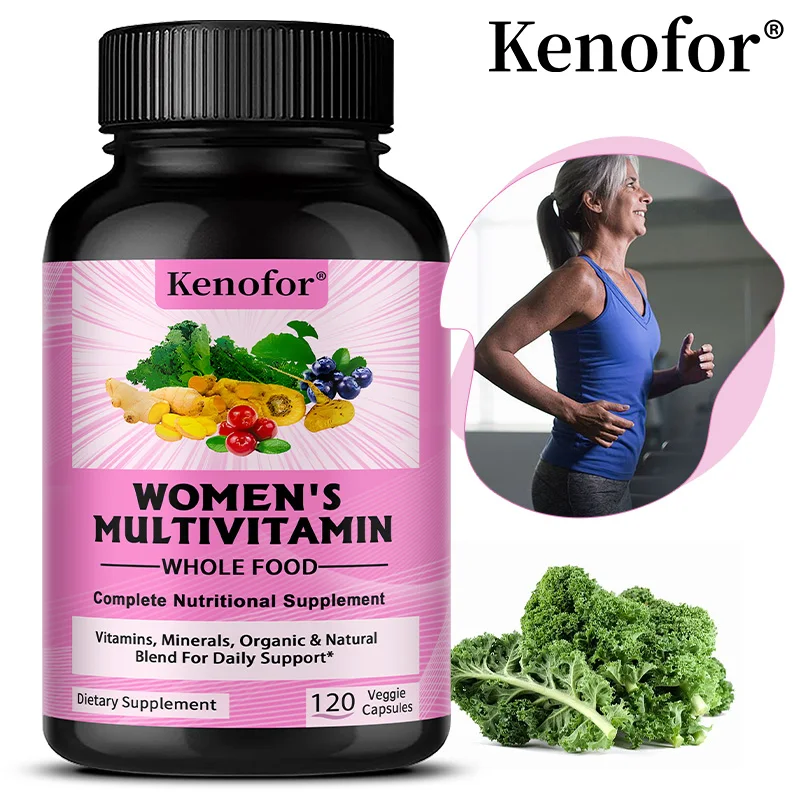 Multivitamínico y Multimineral Diario para Mujeres - Calcio, Zinc, Biotina, Apoya la Energía, la Inmunidad, la Salud de la Piel, el Cabello, las Uñas, las Articulaciones y el Corazón