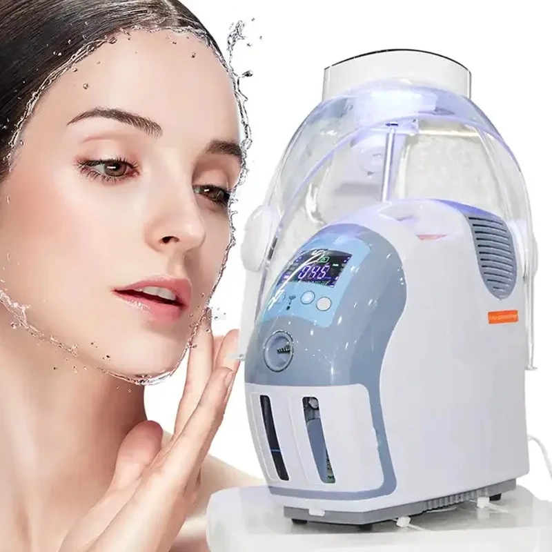 High quality Oxgen Facial, O2derm Hyperbaric Oxygen Chamber Spray Beauty Mask, Dome Therapy, Oxygen Facials