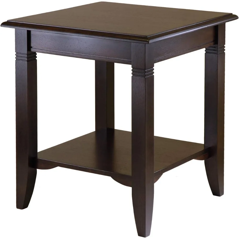 

Nolan End Table, for Living Room, Bedroom, Cappuccino