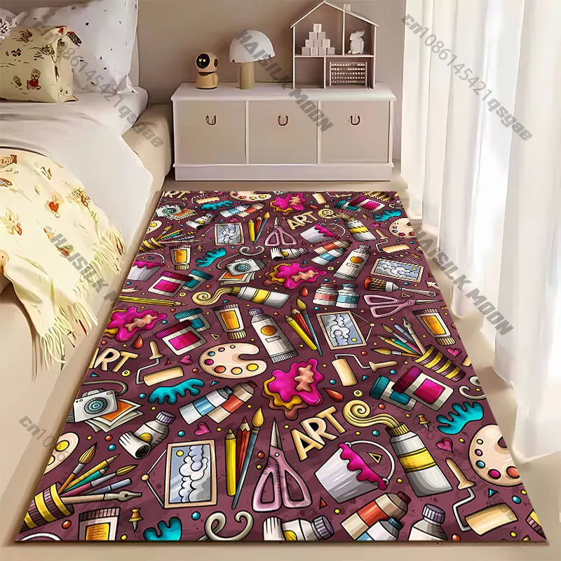 Creativity tools art supplies carpet Yoga living room room decor children's crawling mat doormat area rug games mat