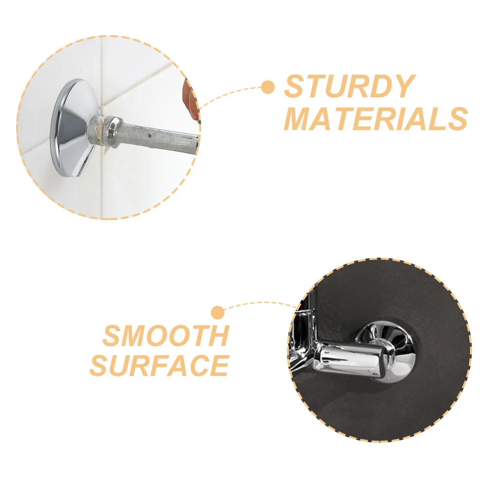 2pcs Split Flange Triangular Valve Decorative Cover Round Wall Hole Pipe Covers