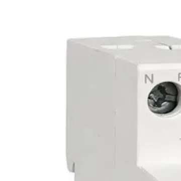 63A Dual Display AC Protector for Overvoltage Undervoltage and For Overload AC220V 110V 50 60Hz Rail Mountable