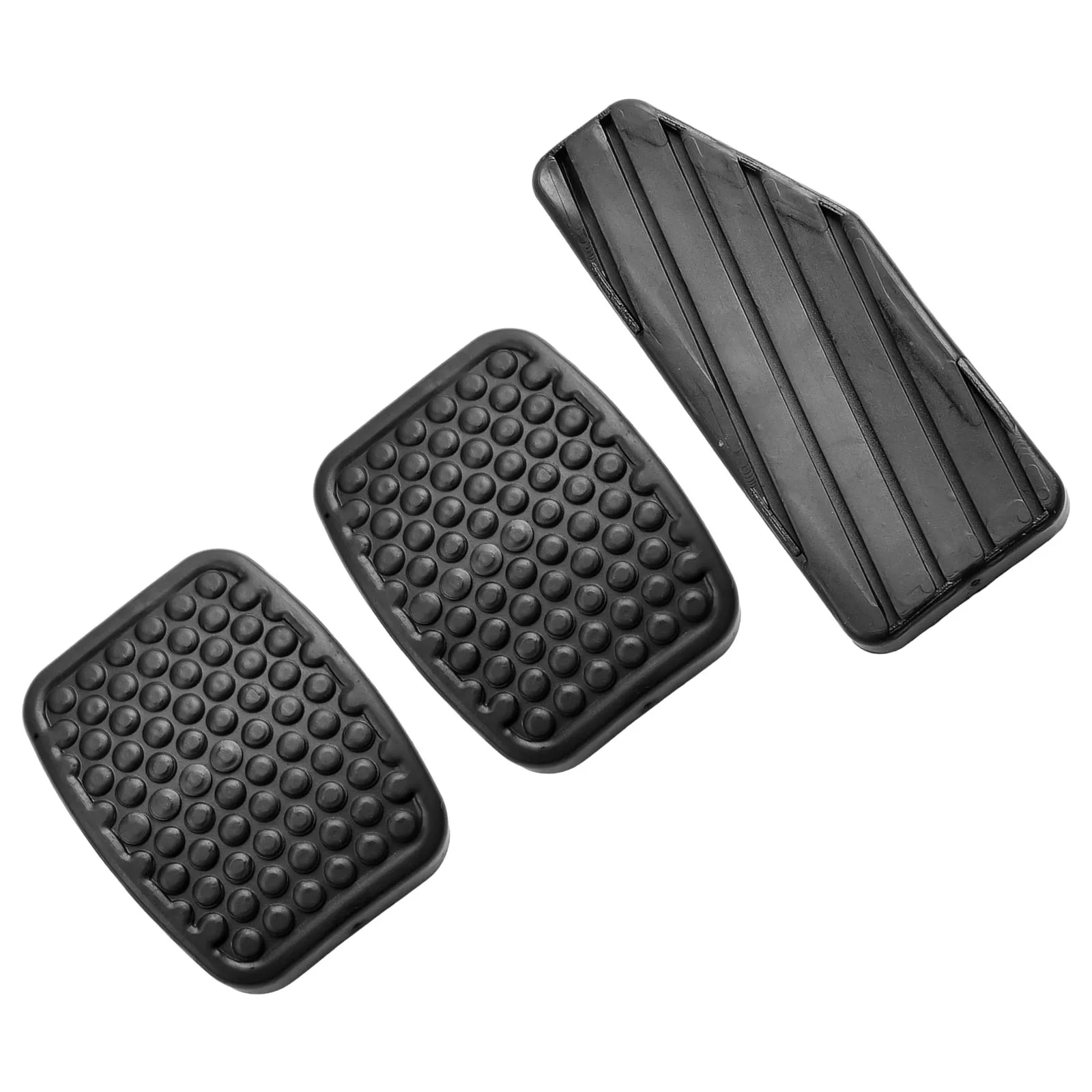 3Pcs Car Brake Clutch Accelerator Pedal Rubber Pad Cover Kit For SUZUKI Swift Samurai Sidekick Vitara TrackerDaewoo Matiz Tico