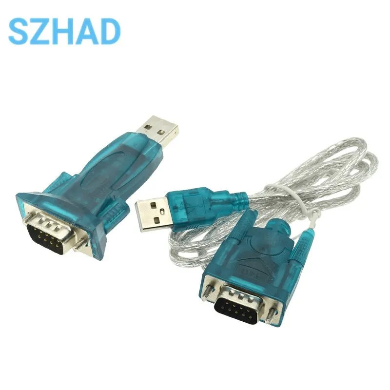 HL-340 HL340 New USB to RS232 COM Port Serial PDA FT232 9 pin DB9 Adapter support WIN11 Compatible CH340