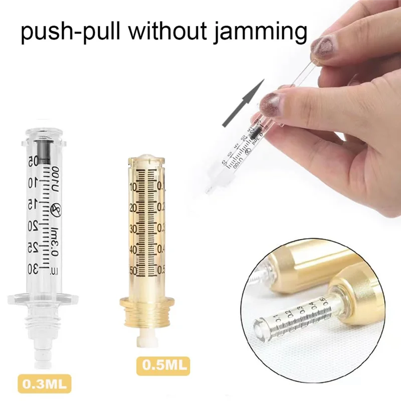 فوهة أمبولة فارغة من BAAN - يمكن التخلص منها، ملفوفة بشكل فردي (10 قطع)