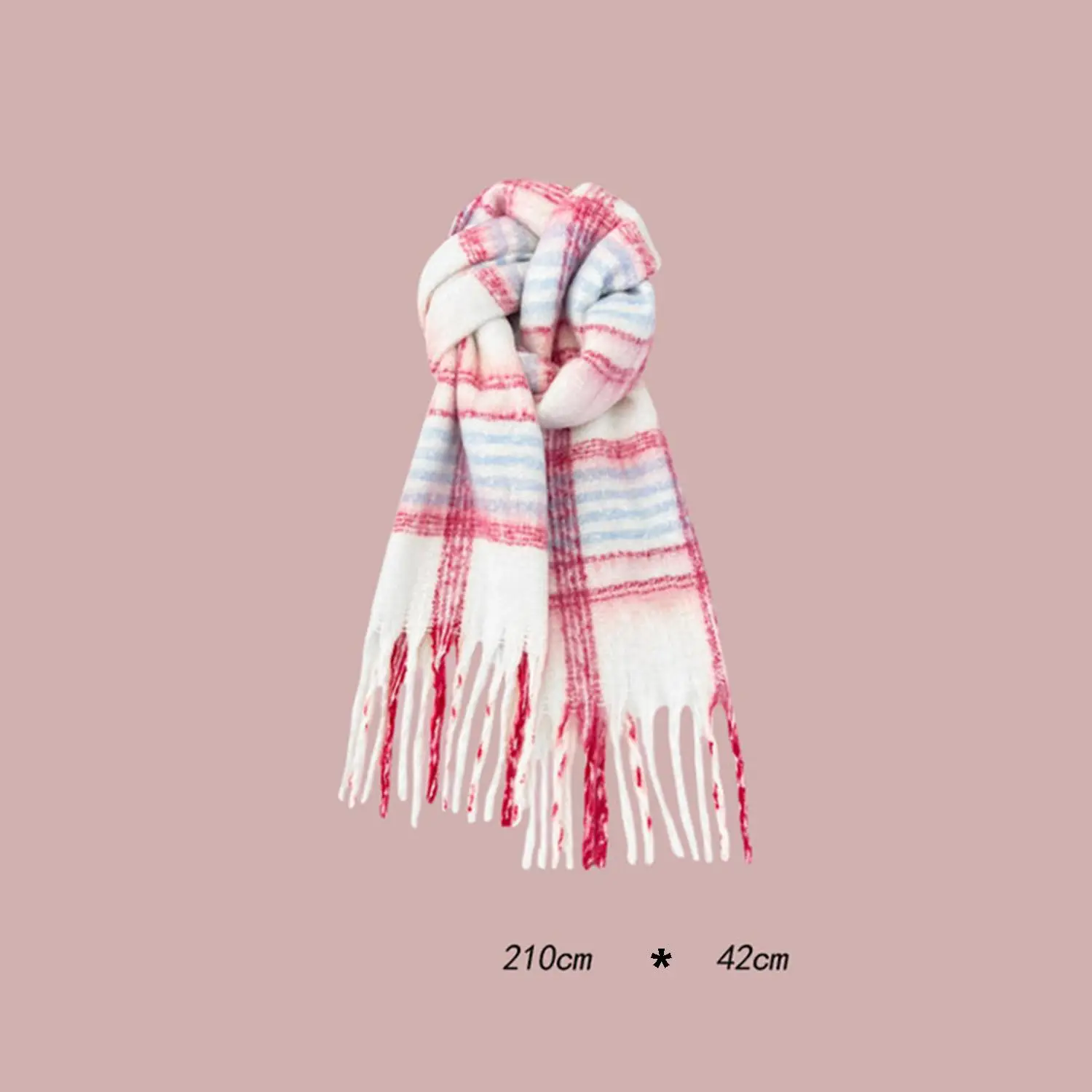 

Winter Trendy Dopamine Scarf Extra Warm, Fashionable & Versatile Premium Scarf Wrap