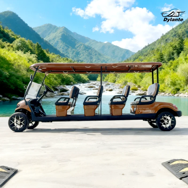 

Популярный клубный автомобиль для развлечений и отдыха, 2-8 мест, солнечная тележка для гольфа, подъемный стол, электрическая внедорожная тележка для гольфа с аккумулятором