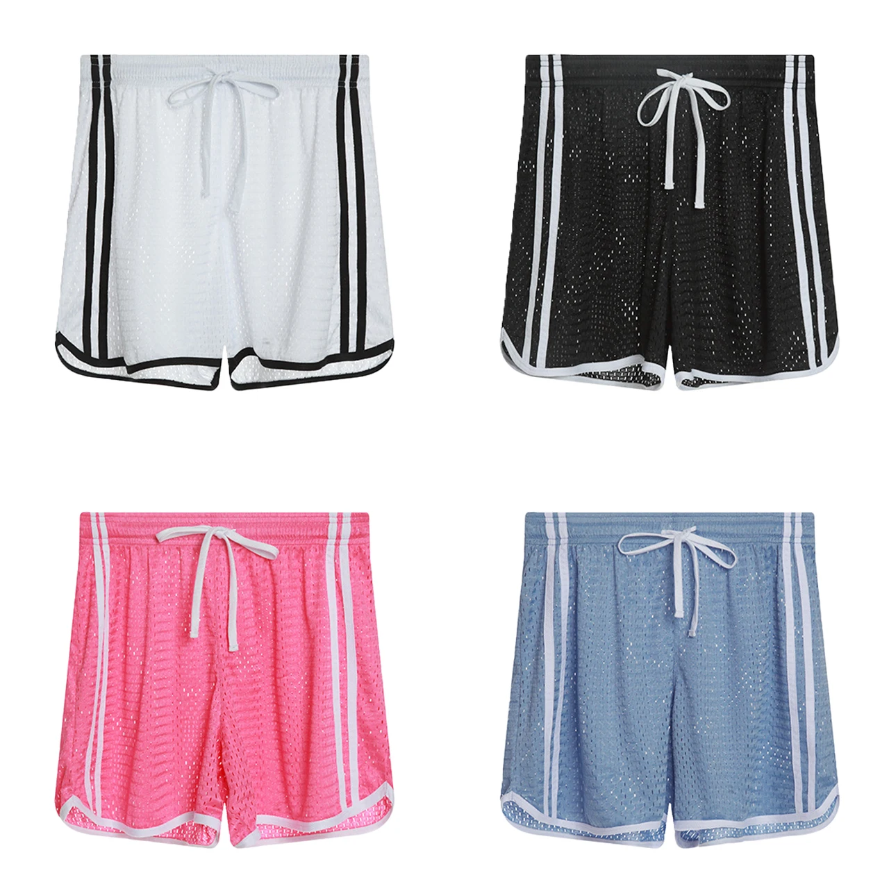 

Men sports Shorts Drawstring Fashion Mesh Elastic pants Gym Light Quick Dry Breathable Casual Shorts Beach Surf Men Bottoms