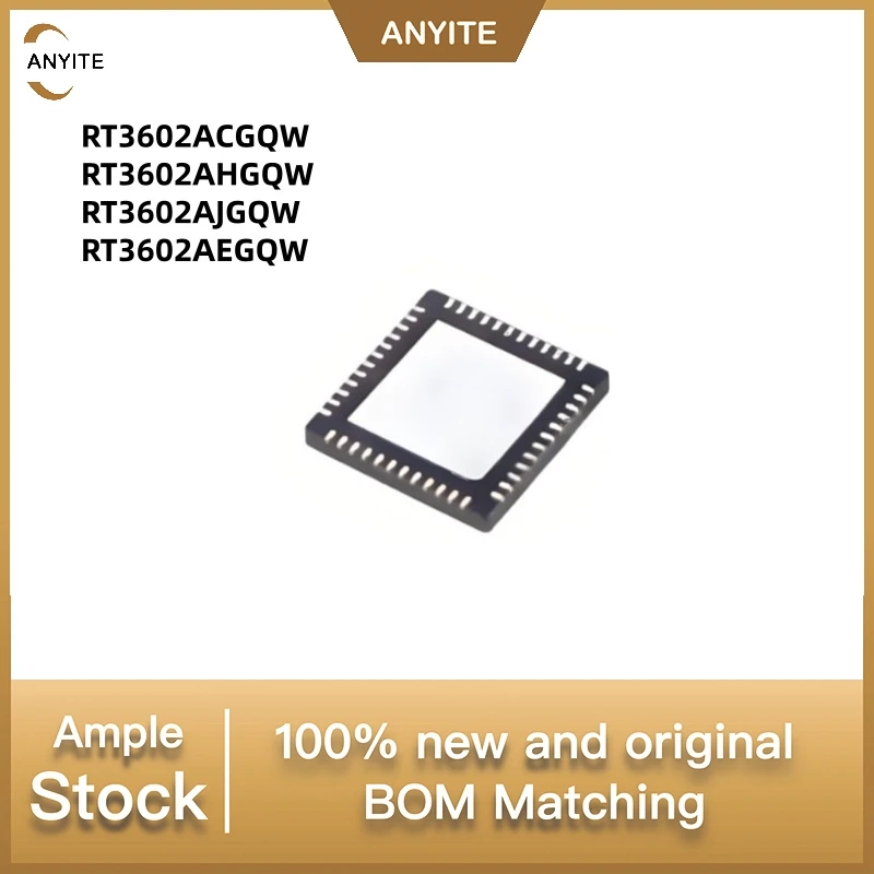 10Pcs/lot   New  RT3602ACGQW RT3602AHGQW RT3602AJGQW  RT3602AEGQW  RT3602AH  RT3602AE  RT3602AC  RT3602AJ