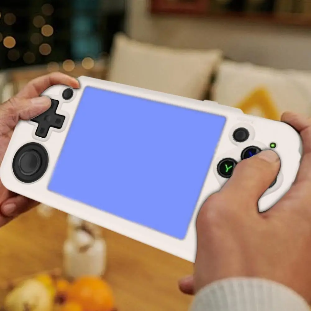 For ANBERNIC RG35 XX H Handheld Game Console Silicone Protective Cover Waterproof Storage Box Shockproof Portable Management Bag