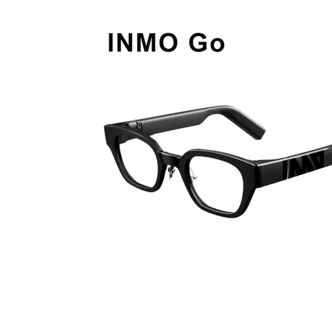 INMO Go 스마트 AR 안경 음악/통화/번역기/프롬프터/내비게이션/블루투스 오디오용 무선 초경량 AI 보조 안경