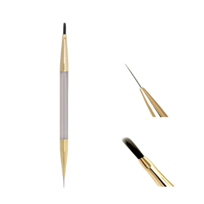 

【AY3】1Pc 2026 DIY Design Nail Art Brush Multifunctional Stripe Liner Brushes Modeling Water Ripple Bristle Brush Nail Art Tools