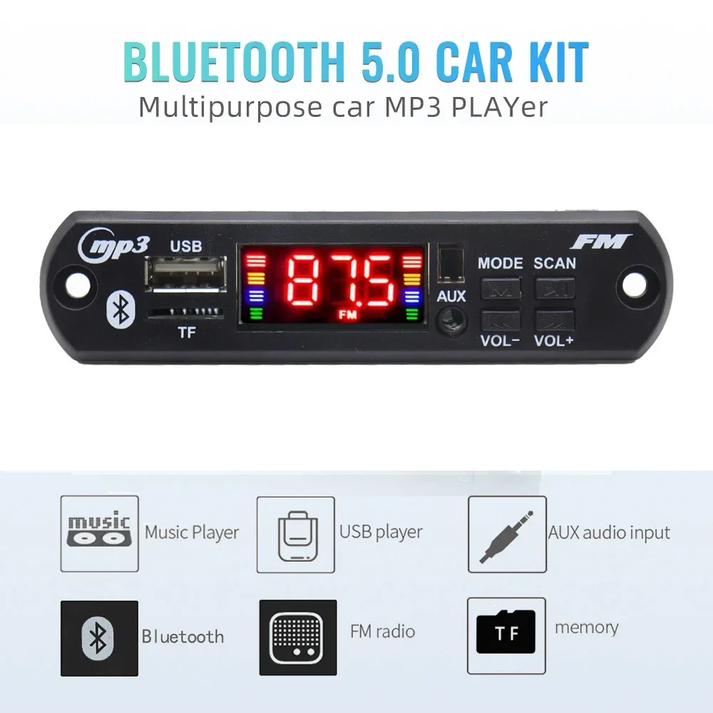 Bluetooth 5.0 MP3 D…