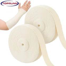 Vendaje Tubular multiusos de algodón elástico, media de presión, tubo Tubular, vendaje para piernas, brazo y rodilla