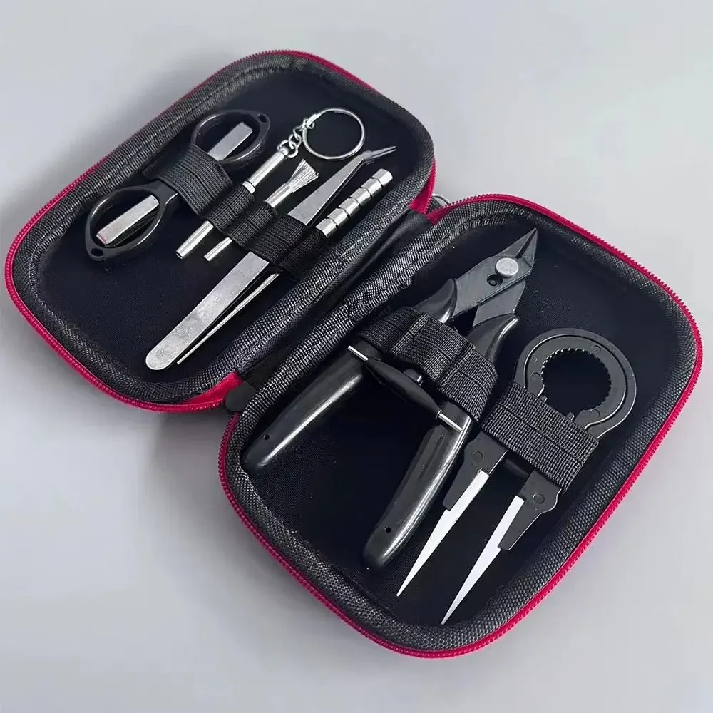 9Pcs/set 9 in 1 Artistic Repair Tool Kit Screwdriver Curved Tweezers Mobile Phone Repair Tools T-shaped Screwdriver