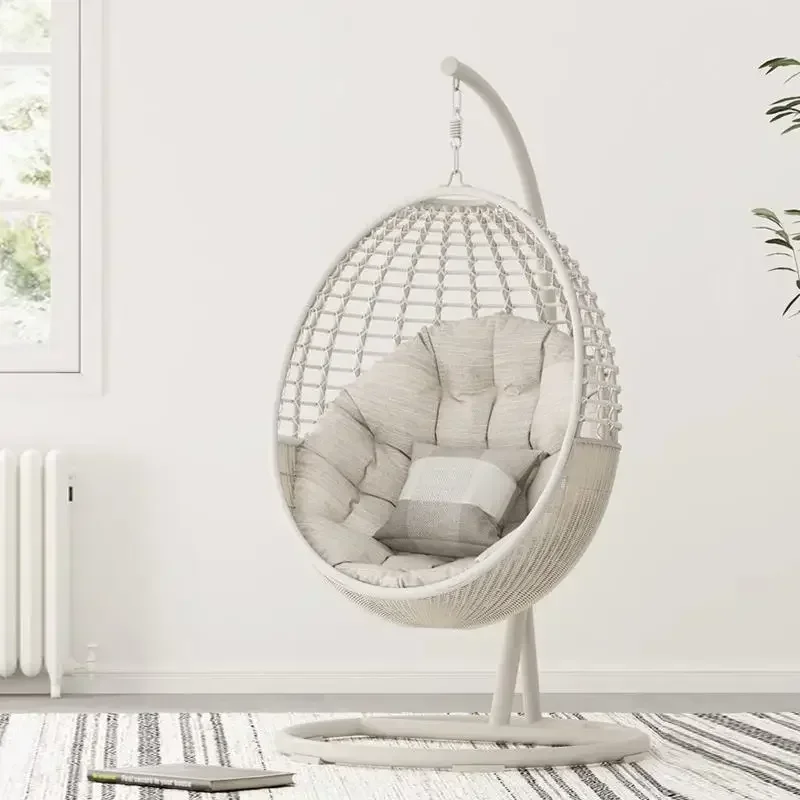 Wholesale Leisure Vine Outdoor Terrace Swing Chair Autumn Thousand Chair Furniture Rattan PE Hanging Garden