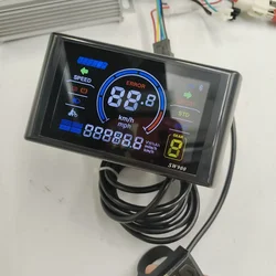 24V-60V Color LCD Display +SWITCH+USB PORT INSTALL ON HANDLEBAR NO.2 PROTOCOL Electric Bicycle Scooter,for ATV MTB DIY SW900