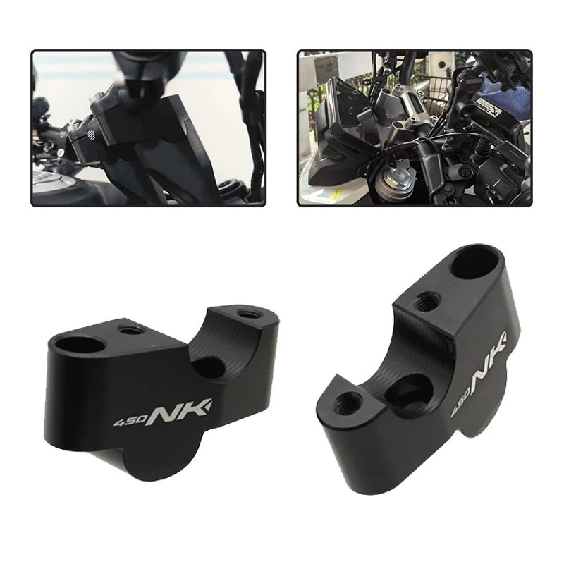 

Аксессуары для мотоциклов 450NK, подставка для руля, зажим для руля, удлинительный адаптер для CFMOTO 450 NK CF450 2023 2024