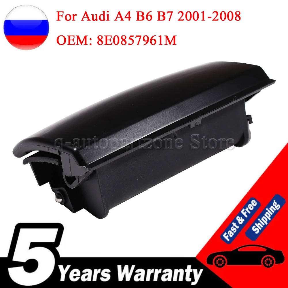 Black Car Center Console Ashtray Rear For Audi A4 B6 B7 2001 2002 2003 2004 2005 2006 2007 2008 8E0857961M