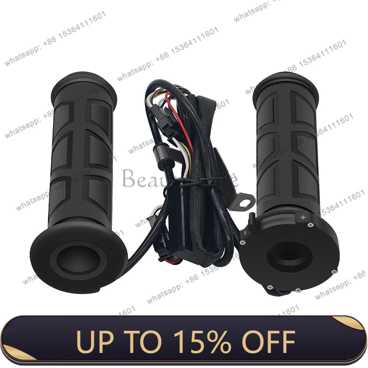 LX cross-border motorcycle modification luxury electric heating handle 4-speed adjustable switch