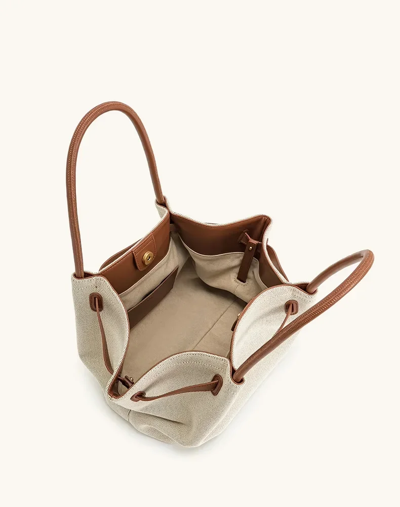 Dumpling-Tasche, Große Kapazität, Schultertasche, Handtasche, Tragetasche, Damentasche. – Detail 29
