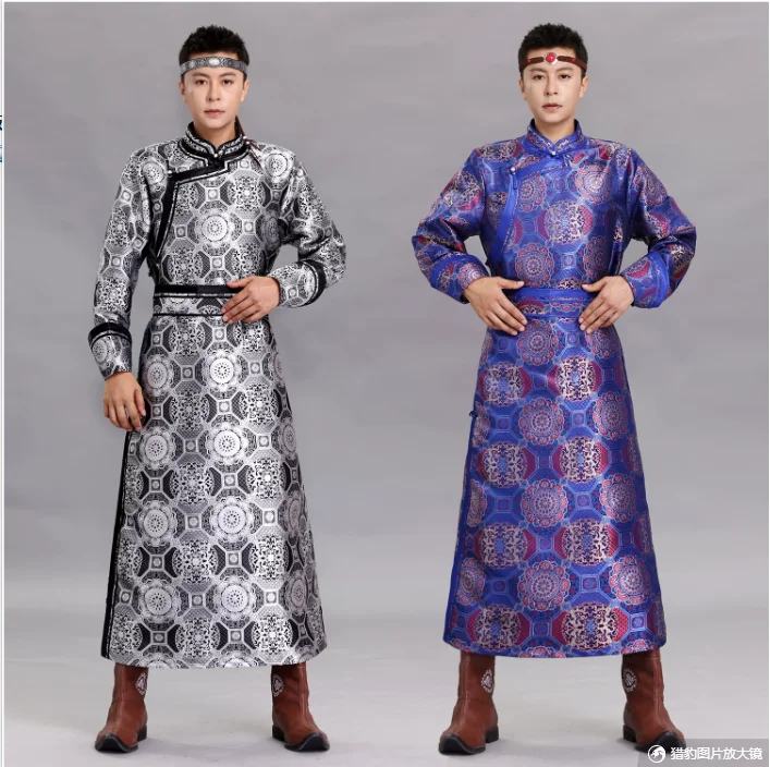 tunica-Etnica-retro-mongola-oriental-para-hombre-ropa-tradicional-diaria-traje-para-actuaciones-de-danza-Etnica
