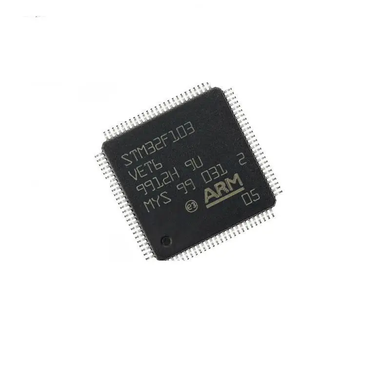 6PCS STM32F103VET6 STM32F103 STM32 LQFP100 New original ic chip microcontroller In stock