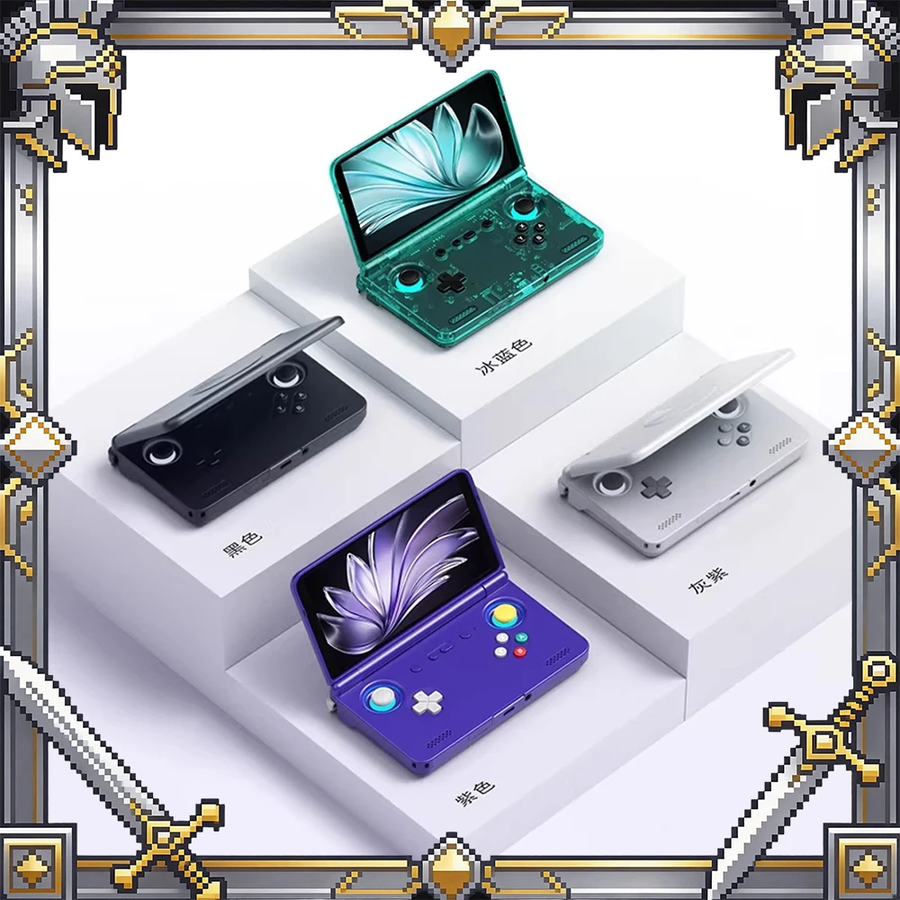 

Игровая консоль Retroid Pocket RP Flip2, складная, с AMOLED-экраном 5,5 дюйма 1080p, яркостью 500 нит, аккумулятором 5000 мАч, портативная игровая приставка