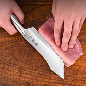 سكين تقطيع اللحم الحاد مع غطاء ، سكين حلاقة العظام ، حلاقة اللحم ولحم الخنزير ، حاد أعلى 8 مبيعات لسكين قتل الخنازير - رقم 7
