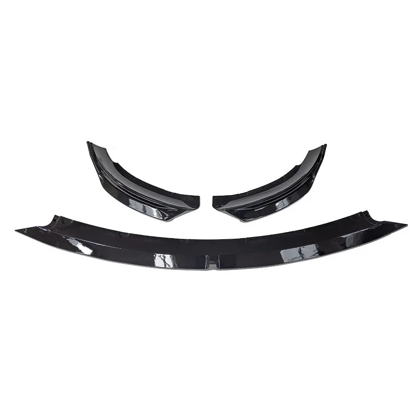 

Suitable For Tesla Model 3 RG Front Lip Modification Trinket Bright Black/carbon Pattern Front Shovel Insurance