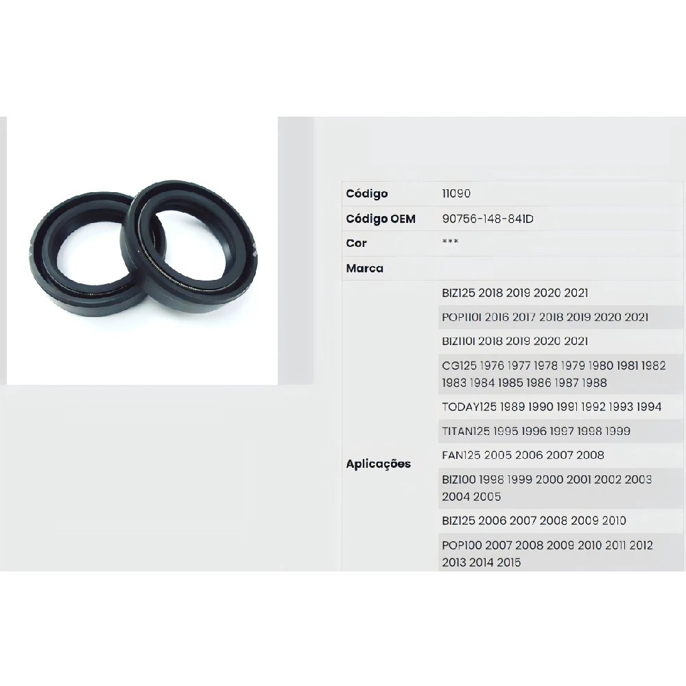 

Oil Seal For Honda 90756-148-841D 27x39X10.5
