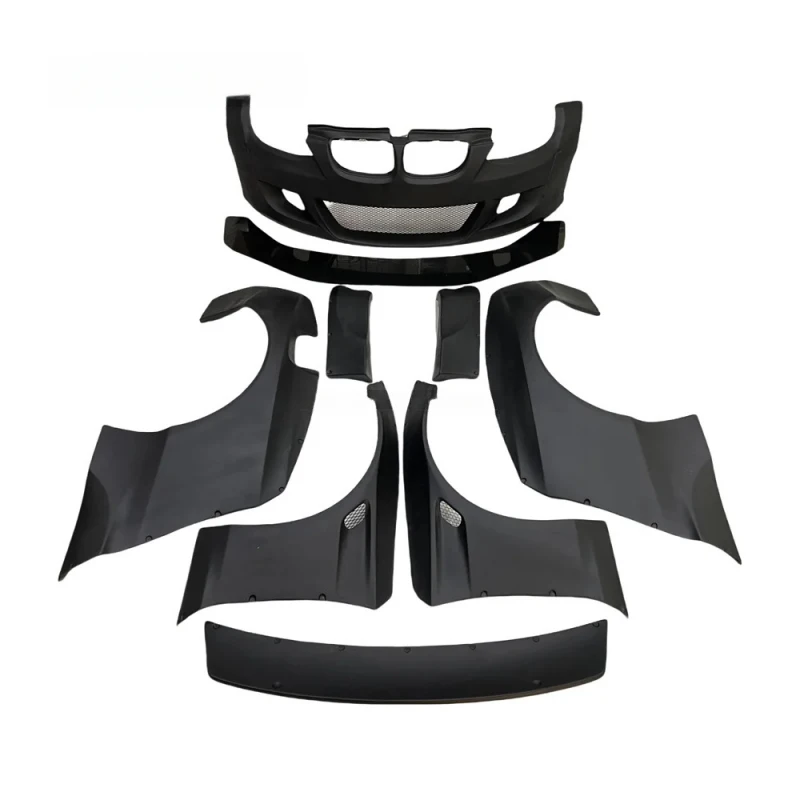

Rocket Bunny Style Wide Body Kit for M3 E92 E93 3 Series New Condition Front Bumper Spoiler Front Fender Fiberglass Material