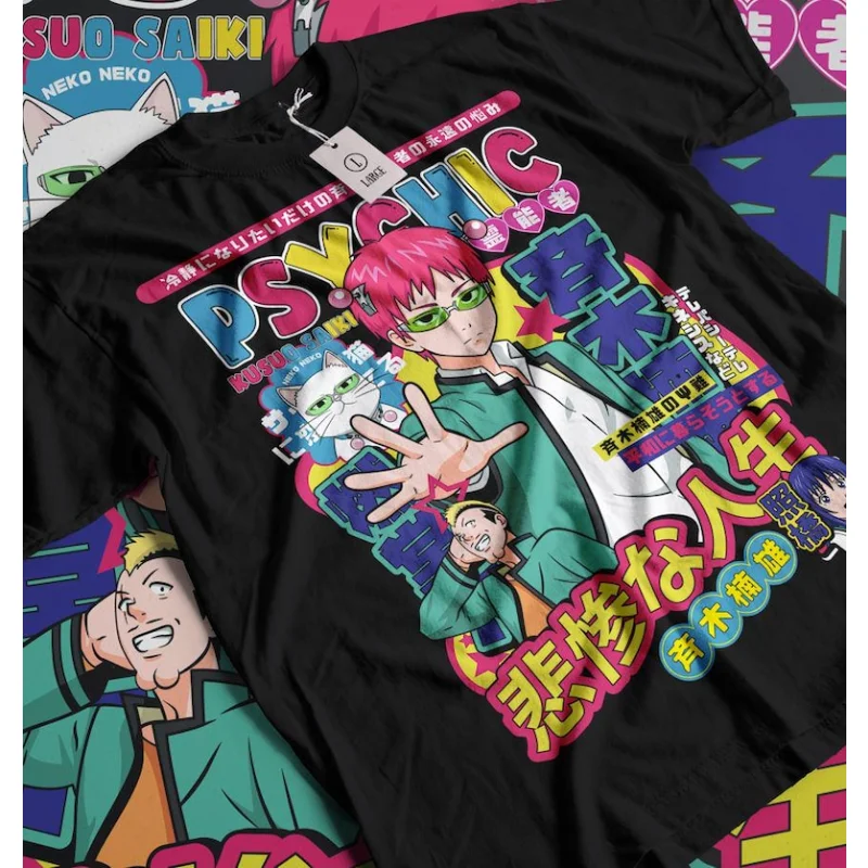 

SAIKI K "annoyed face" Saiki Kusuo no Sai Nan TSHIRT