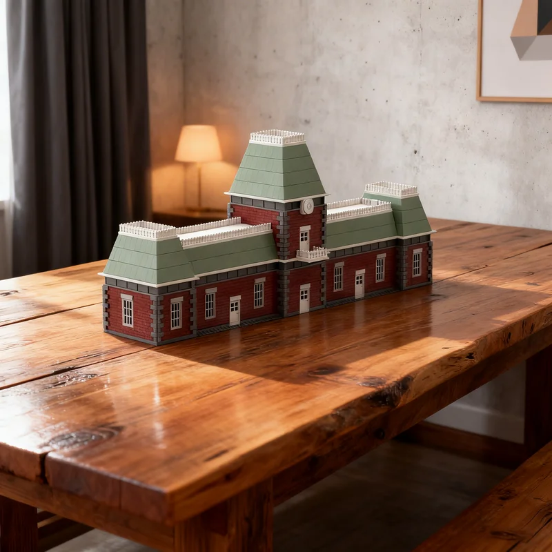 

7214pcs MOC Pula Central Station City Trains Model Building Blocks Construction Christmas Gifts Toy Creative DIY Idea Assemble