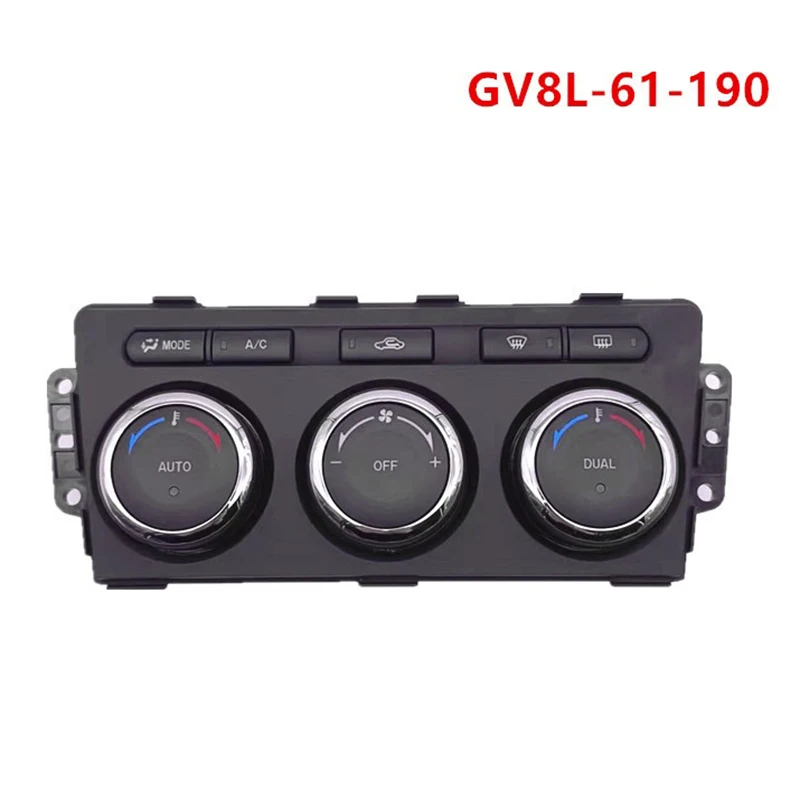 

1 шт. для Mazda 6, ручка переключателя панели контроллера кондиционера в сборе, переключатель переменного тока с внутренней и внешней циркуляцией