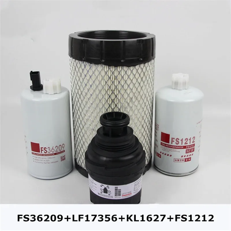 FS1212 FS36209 LF17356 KL1627 FOR FOTON CUMMINS ISF2.8 Engine Diesel Filter Air Filter Oil Filter