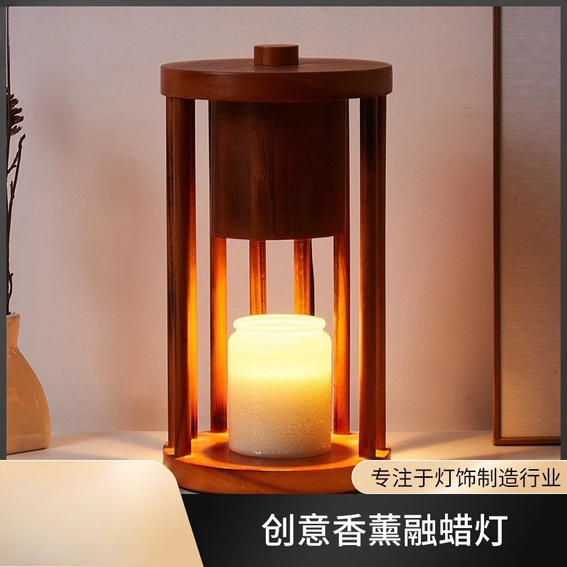 

Aromatherapy lamp Melting wax lamp Essential oil Melting log Living room Bedside table lamp Candle melting candle