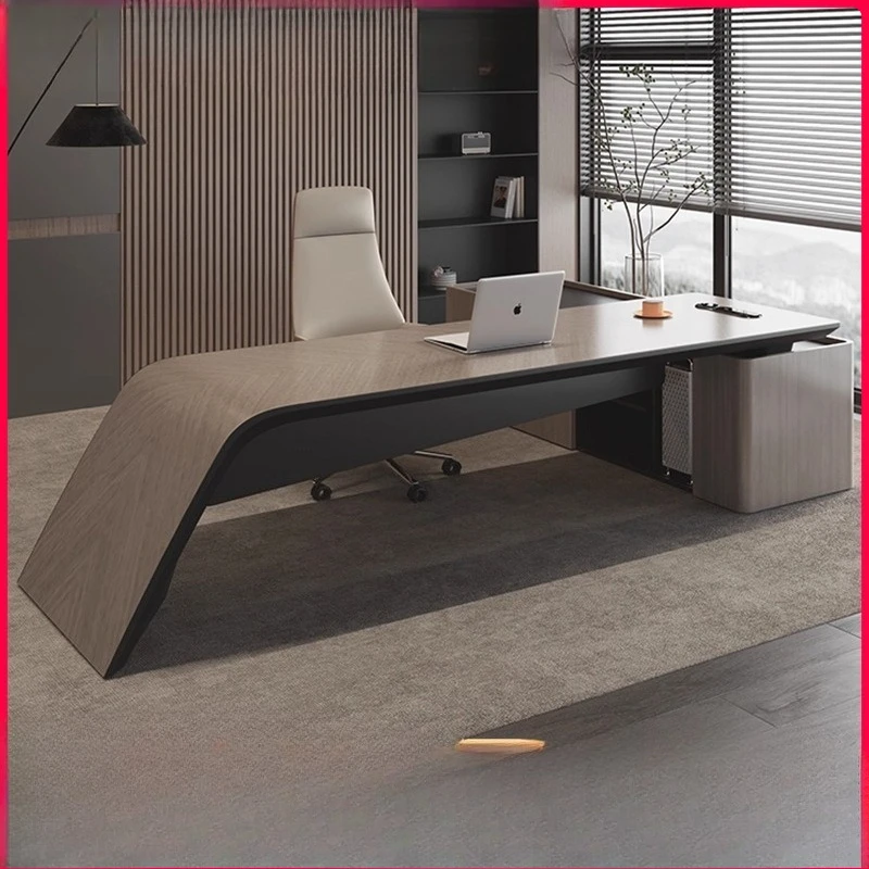 President's boss desk Light luxury high-end sense Modern simplicity High-end fashion Big class manager Atmospheric