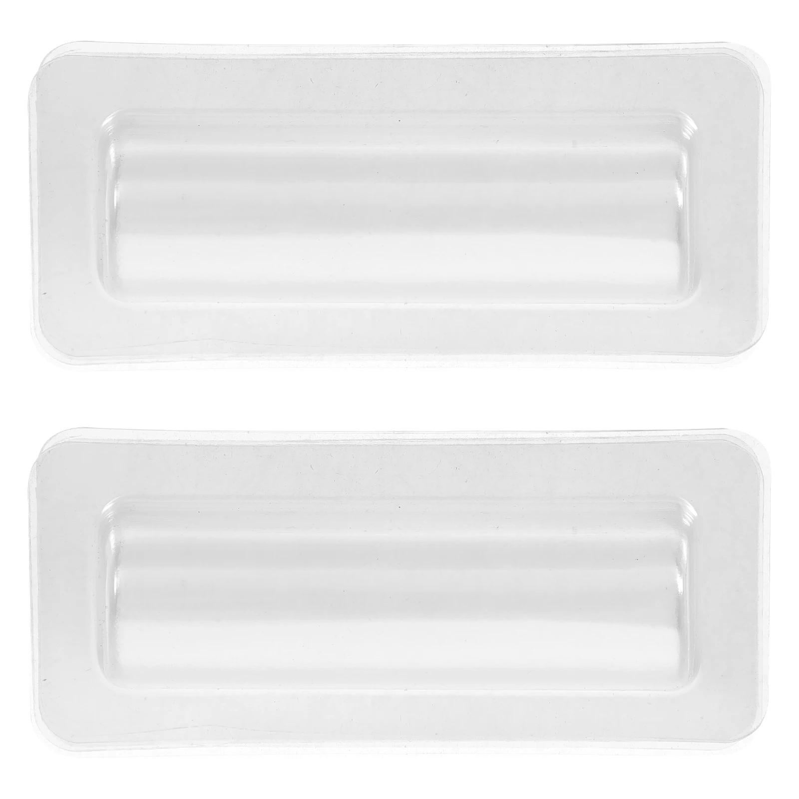 

10 Pcs Gloss Card Clear Plastic Dome Money Holder Lip Balm Holder PVC Dome 88x38mm Lip Balm Pouches Portable Storage