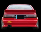 

For Toyota AE86 Levin RUF Style Rear Bumper | AE86 Exterior Rear Body Mod & Visual Enhancement Part