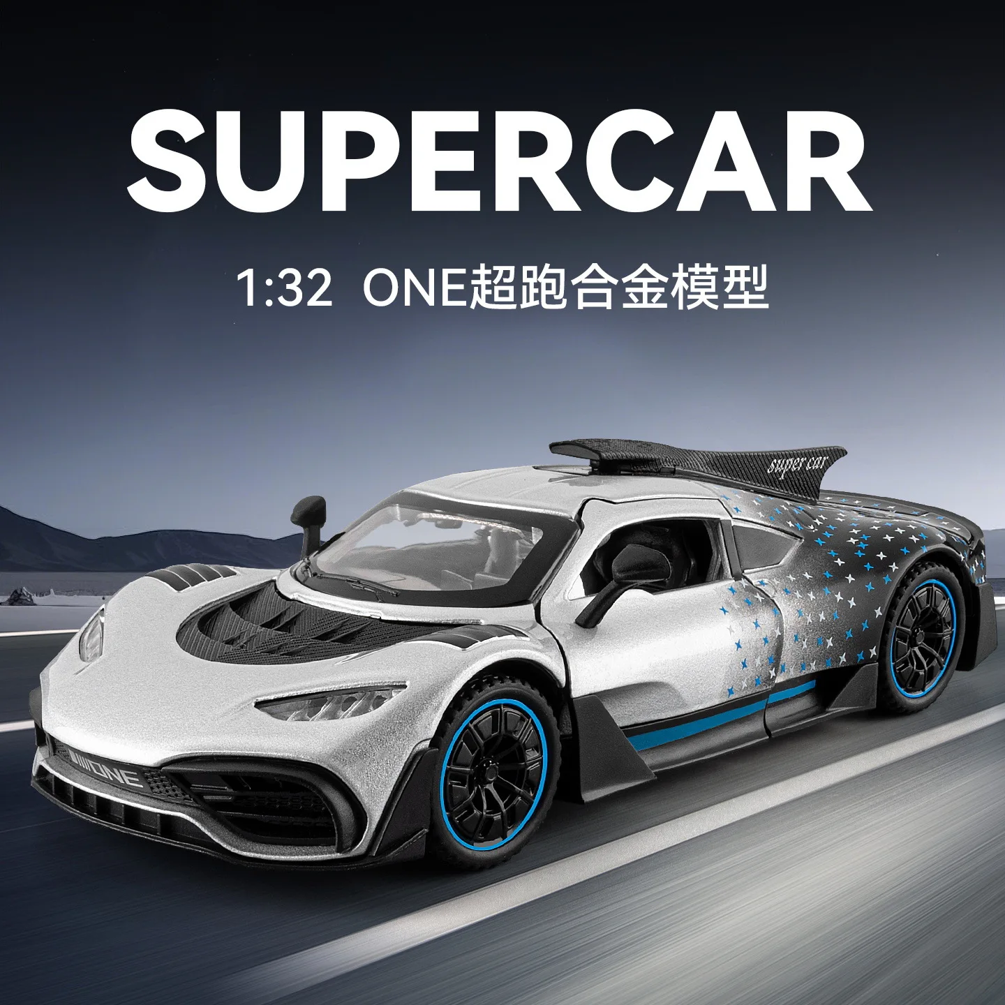 1:32 ONE R34 F80 Alloy Metal Diecast Model Car Compatible Bookshelf Office Desktop Trendy Hobby Birthday