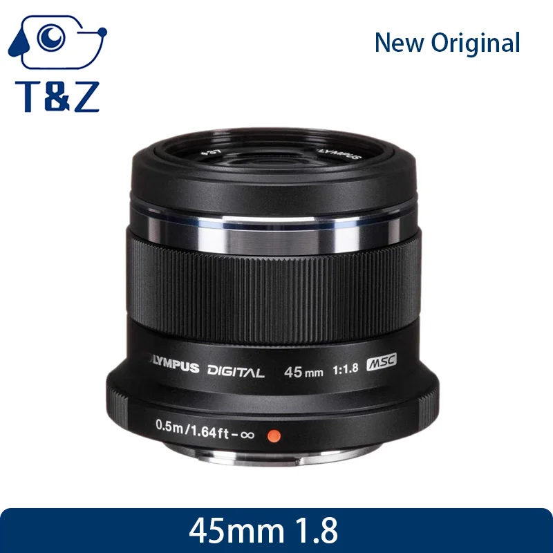 98% New Original M.ZUIKO DIGITAL 45mm F1.8 Lens For Olympus/Panasonic M43 Mount Lens 45 1.8 Autofocus Fixed M4/3 Lens